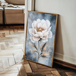 Floral 1527 Canvas Art 60 x 40 cm / Black
