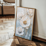 Floral 1528 Canvas Art 60 x 40 cm / Black