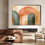 Boho 153 Canvas Art 60 x 40 cm / Black