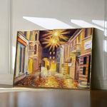 Landscape 153 Canvas Art 60 x 40 cm / Black