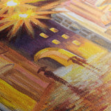 Landscape 153 Canvas Art 60 x 40 cm / Black