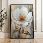 Floral 1530 Canvas Art 60 x 40 cm / Black