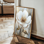 Floral 1530 Canvas Art 60 x 40 cm / Black