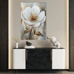 Floral 1530 Canvas Art 60 x 40 cm / Black