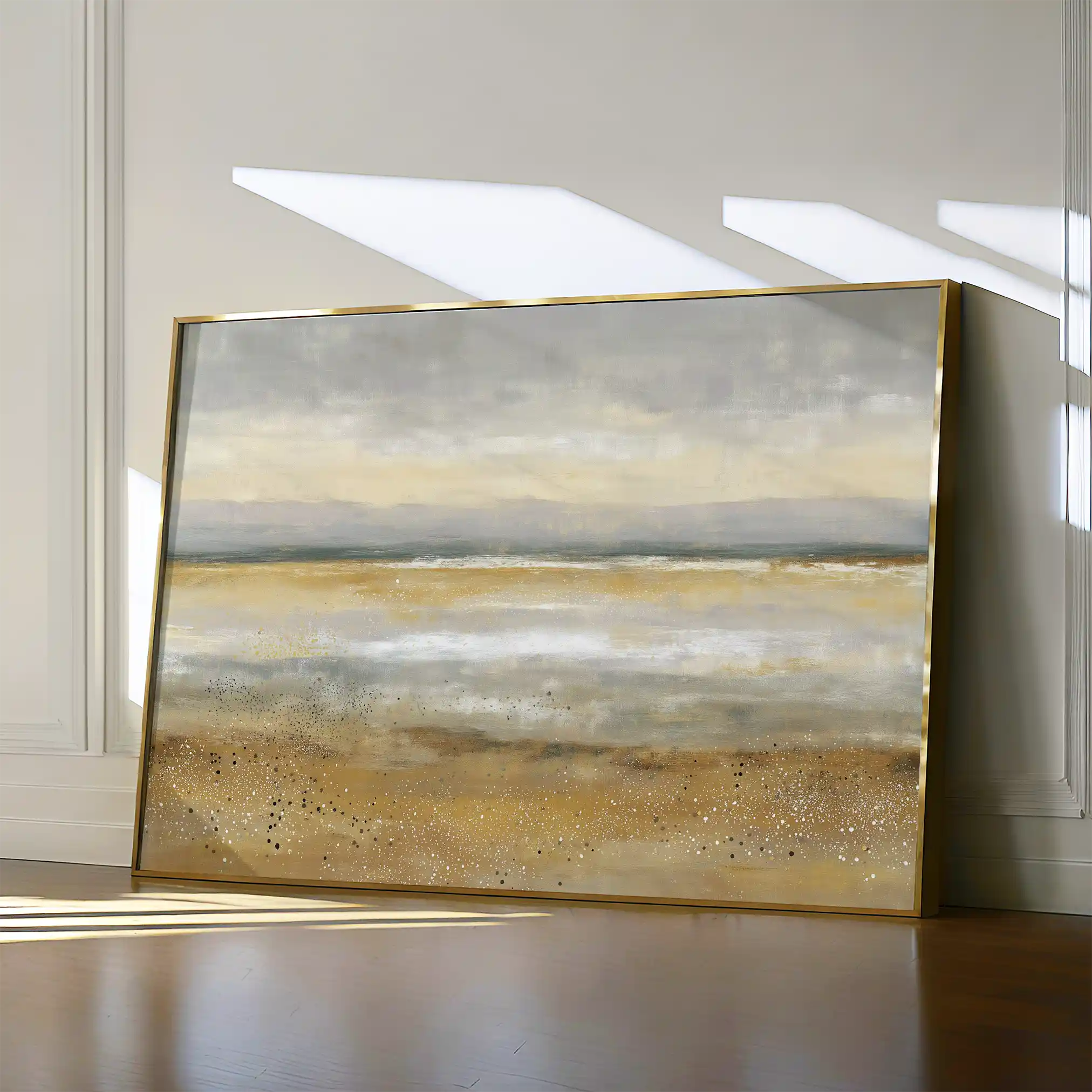 Abstract 1532 Canvas Art 60 x 40 cm / Black