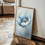 Floral 1533 Canvas Art 60 x 40 cm / Black