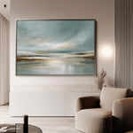 Abstract 1537 Canvas Art 60 x 40 cm / Black