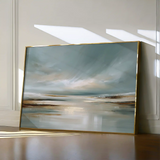 Abstract 1537 Canvas Art 60 x 40 cm / Black