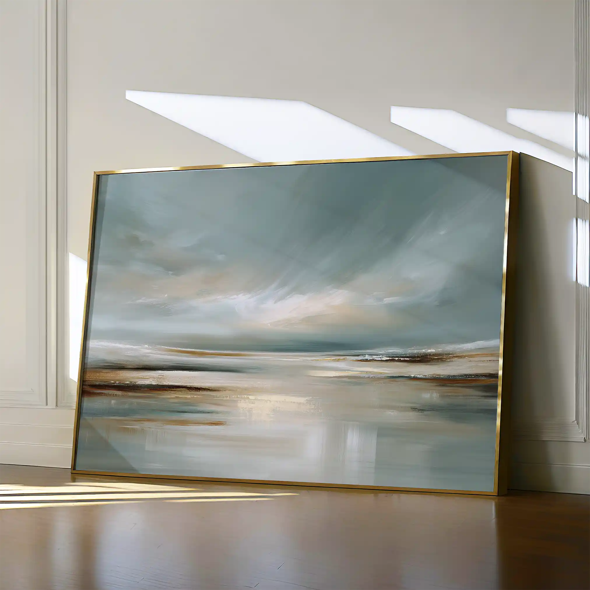 Abstract 1537 Canvas Art 60 x 40 cm / Black