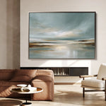 Abstract 1537 Canvas Art 60 x 40 cm / Black