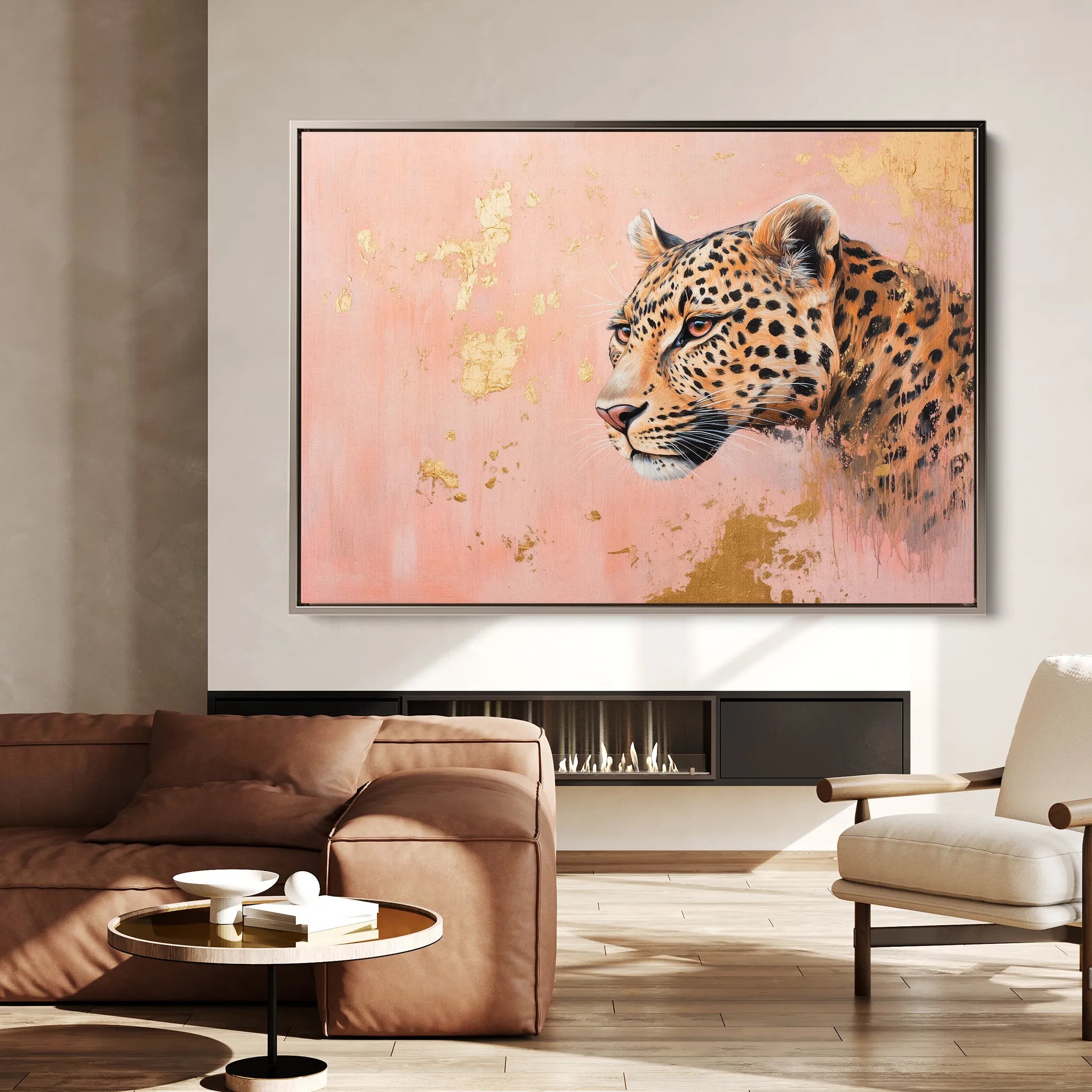 Animals 154 Canvas Art 60 x 40 cm / Black