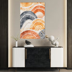 Boho 154 Canvas Art 60 x 40 cm / Black