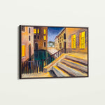 Landscape 154 Canvas Art 60 x 40 cm / Black