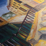Landscape 154 Canvas Art 60 x 40 cm / Black