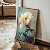 Floral 1540 Canvas Art 60 x 40 cm / Black