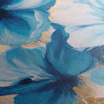Floral 1544 Canvas Art 60 x 40 cm / Black