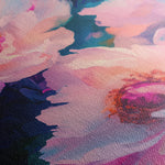 Floral 1548 Canvas Art 60 x 40 cm / Black