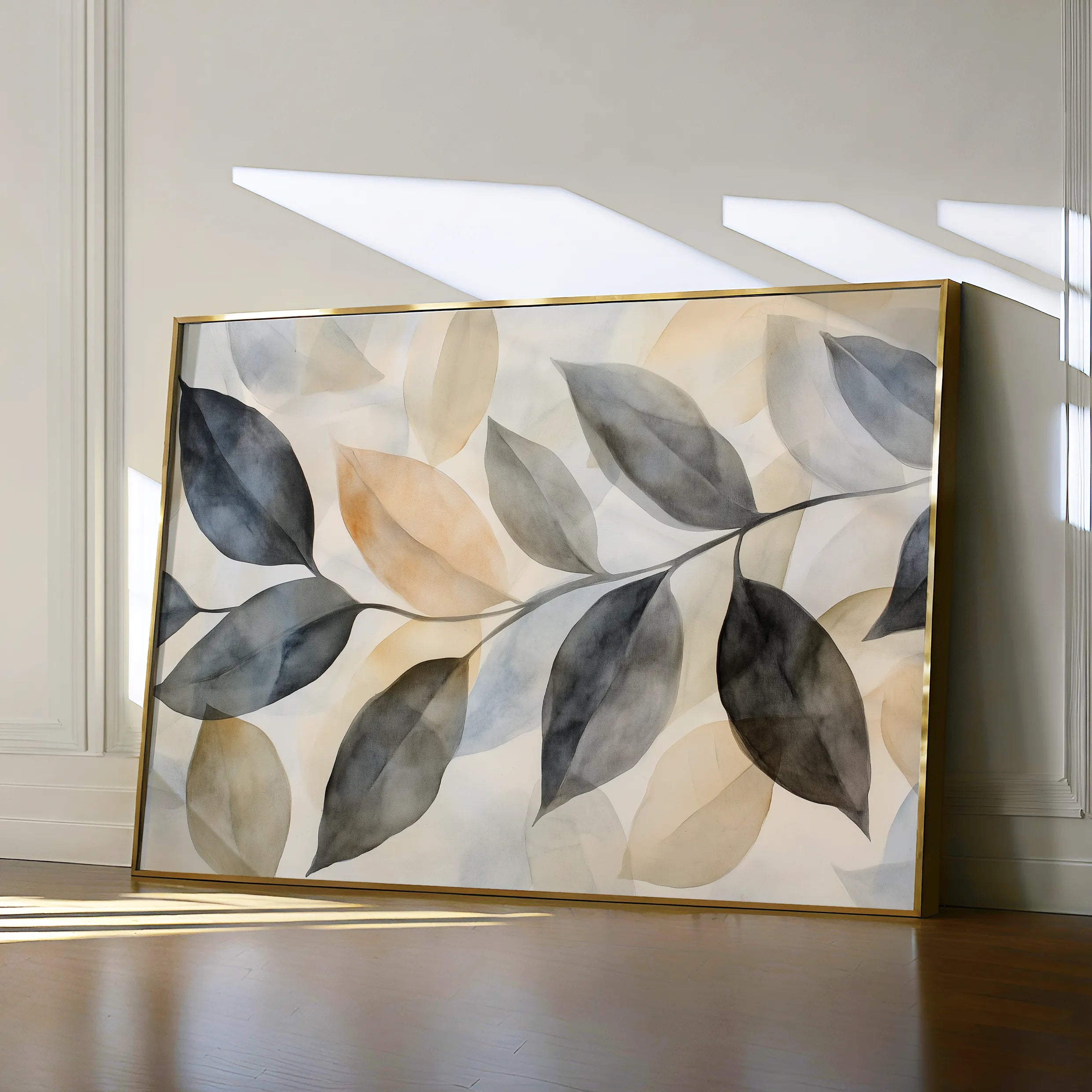 Boho 155 Canvas Art 60 x 40 cm / Black
