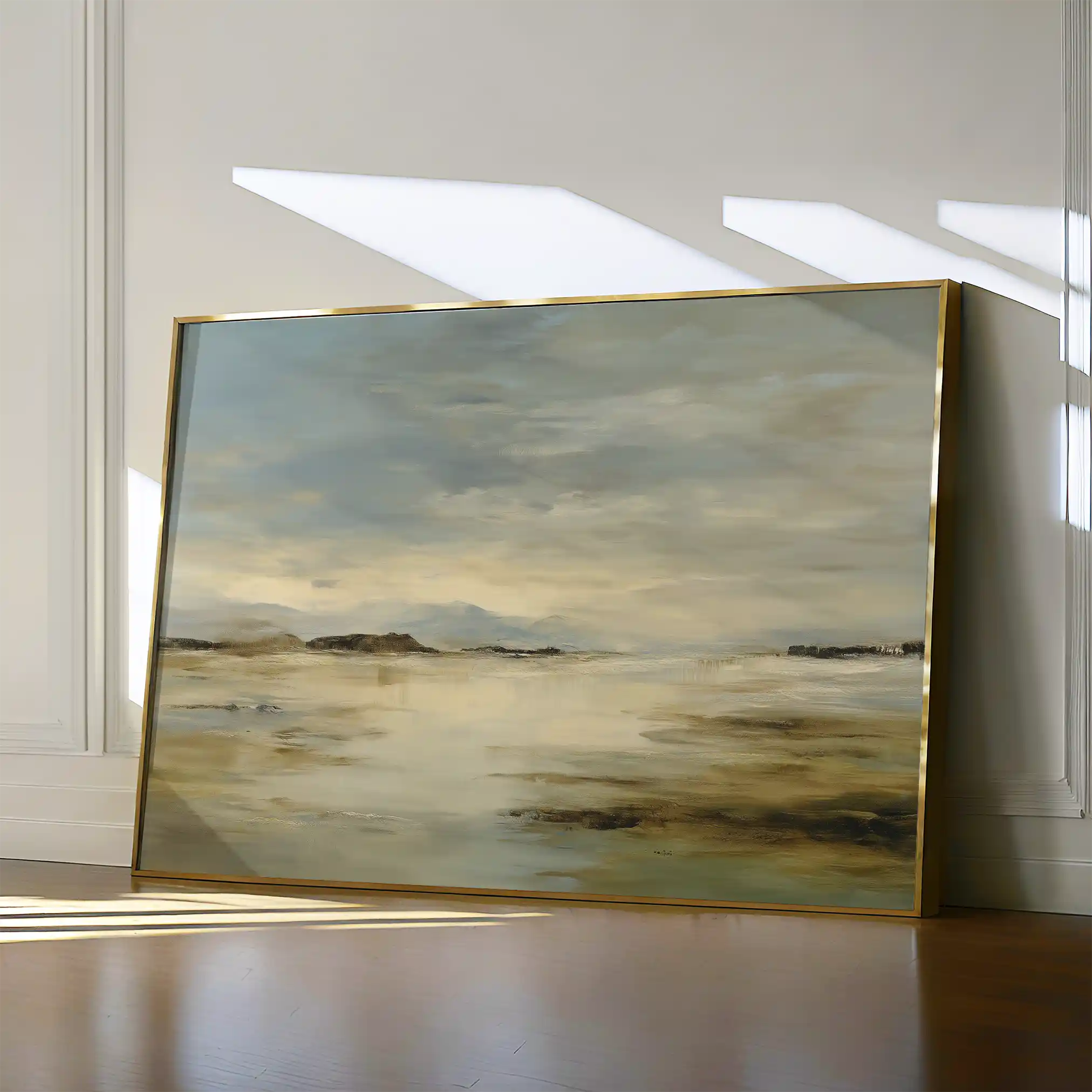 Abstract 1551 Canvas Art 60 x 40 cm / Black