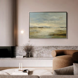 Abstract 1551 Canvas Art 60 x 40 cm / Black