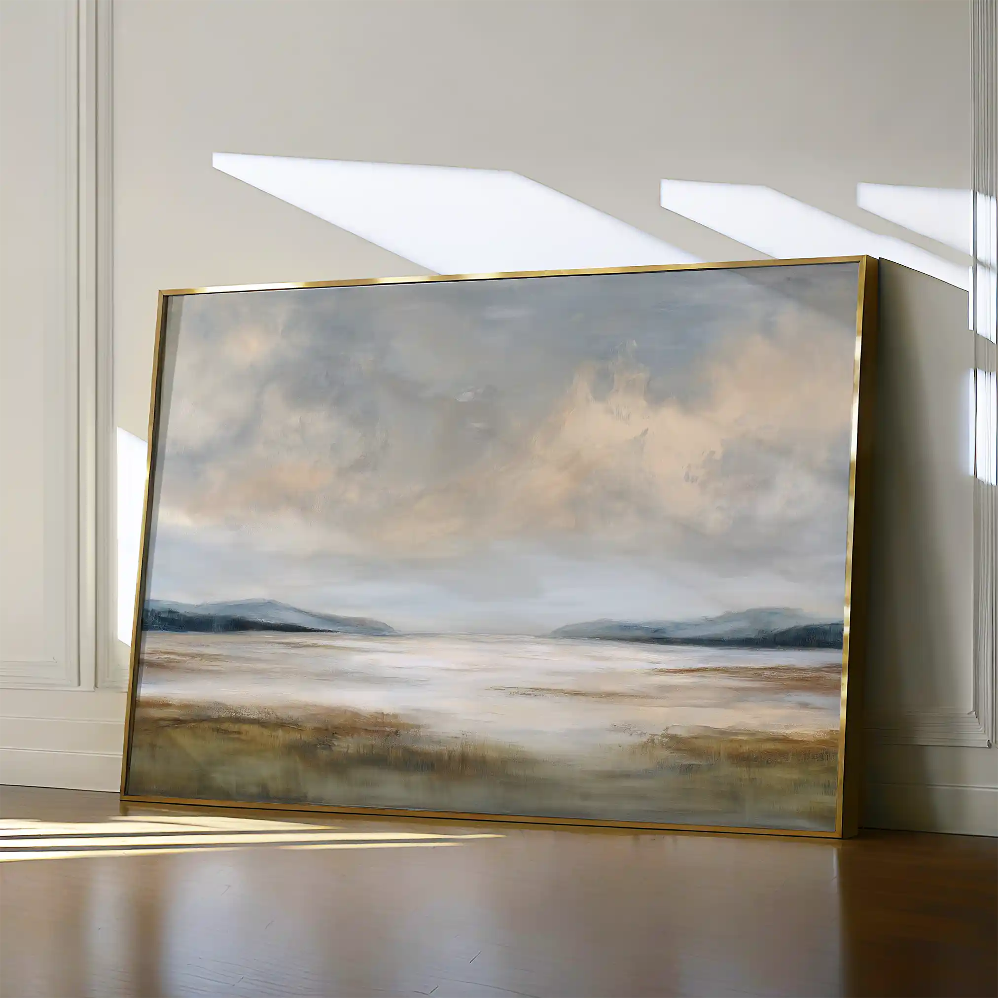 Abstract 1552 Canvas Art 60 x 40 cm / Black