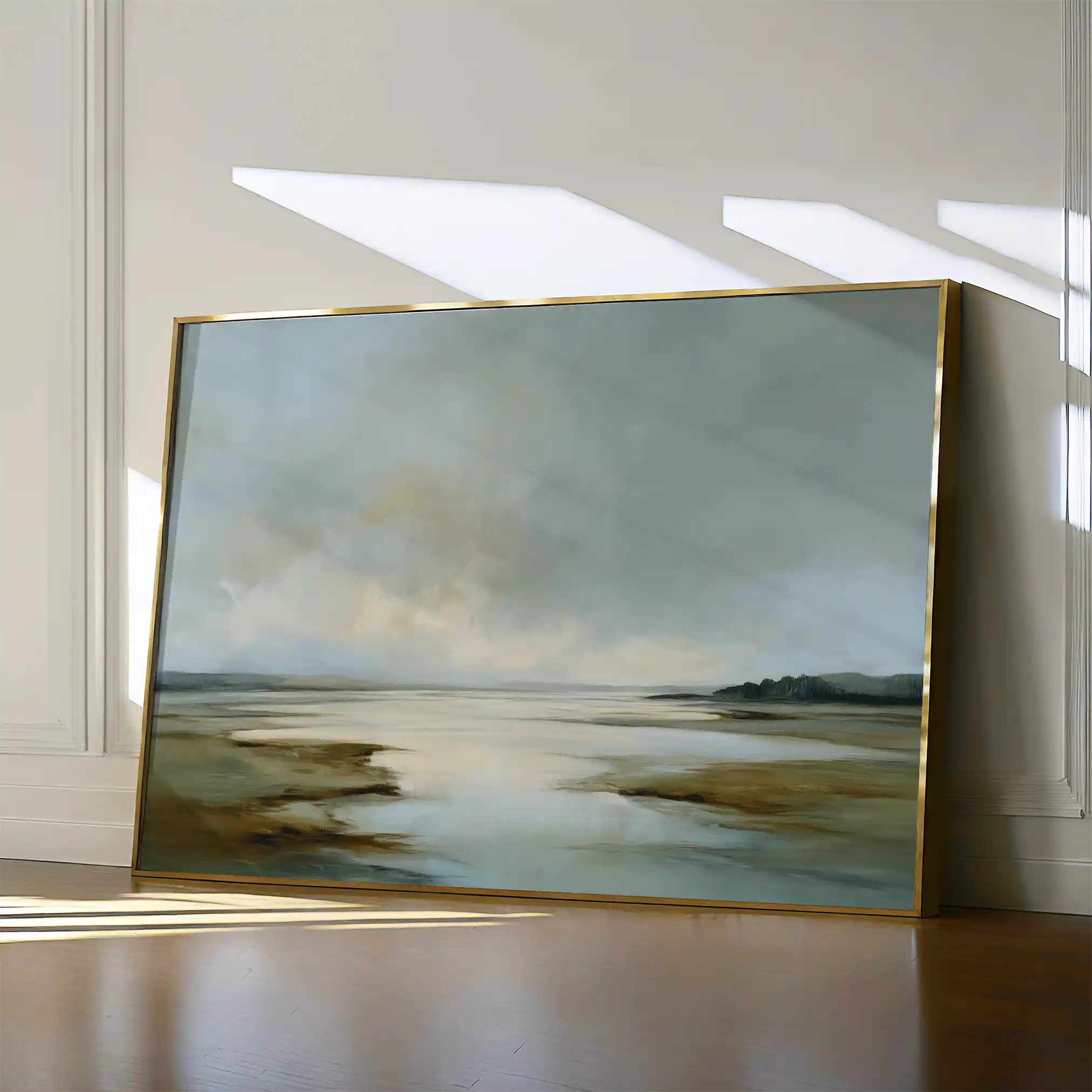 Abstract 1553 Canvas Art 60 x 40 cm / Black