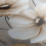 Floral 1553 Canvas Art 60 x 40 cm / Black