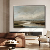 Abstract 1554 Canvas Art 60 x 40 cm / Black