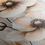 Floral 1554 Canvas Art 60 x 40 cm / Black