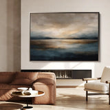 Abstract 1556 Canvas Art 60 x 40 cm / Black