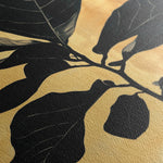 Floral 1557 Canvas Art 60 x 40 cm / Black