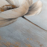 Floral 1558 Canvas Art 60 x 40 cm / Black