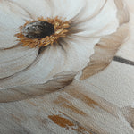 Floral 1559 Canvas Art 60 x 40 cm / Black