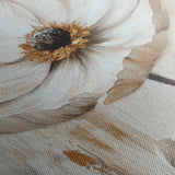 Floral 1559 Canvas Art 60 x 40 cm / Black