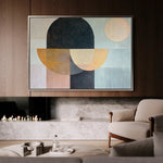 Boho 156 Canvas Art 60 x 40 cm / Black