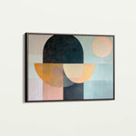 Boho 156 Canvas Art 60 x 40 cm / Black
