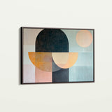 Boho 156 Canvas Art 60 x 40 cm / Black