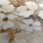 Floral 156 Canvas Art 60 x 40 cm / Black