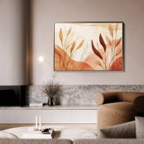 Boho 157 Canvas Art 60 x 40 cm / Black