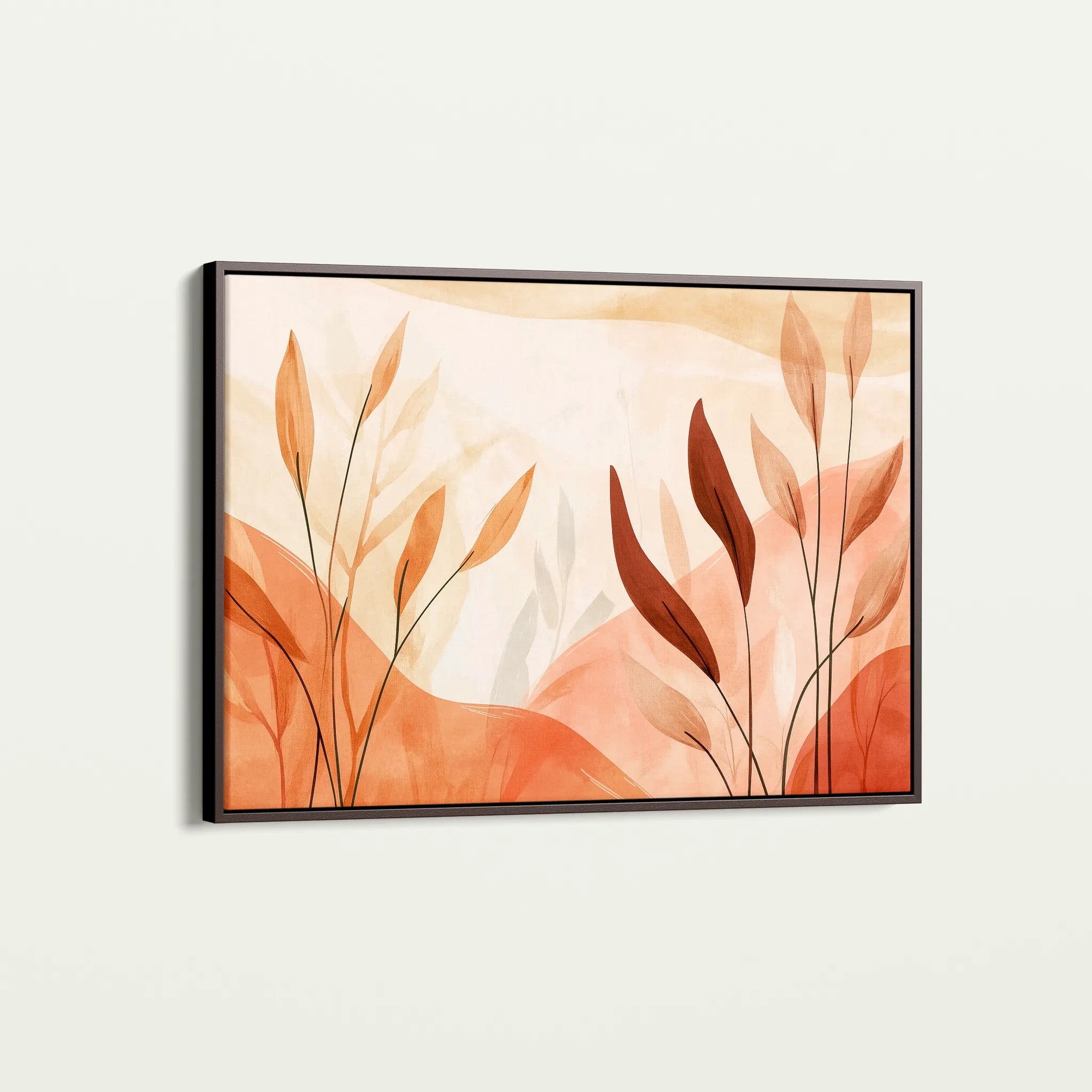 Boho 157 Canvas Art 60 x 40 cm / Black