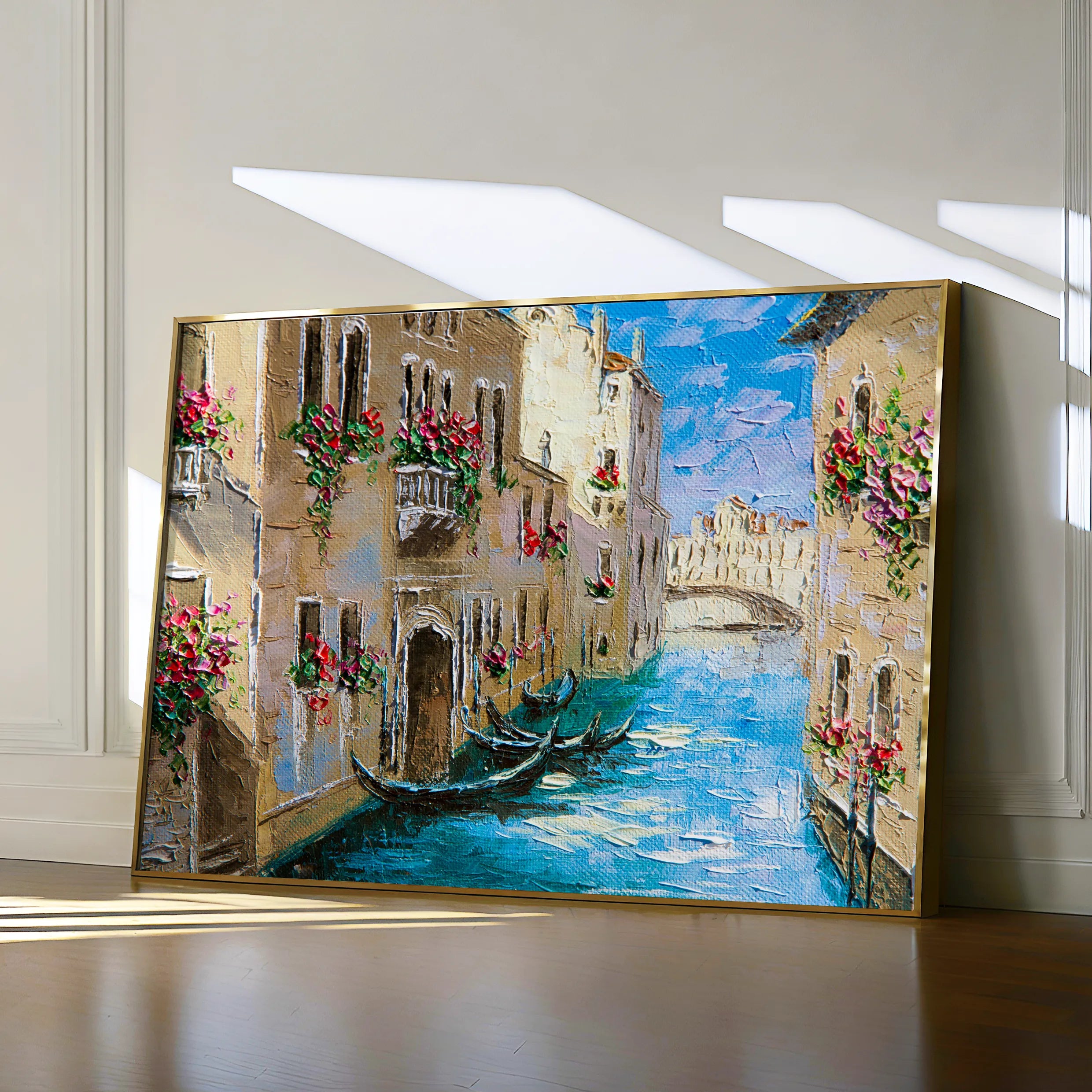 Landscape 157 Canvas Art 60 x 40 cm / Black