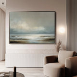 Abstract 1574 Canvas Art 60 x 40 cm / Black