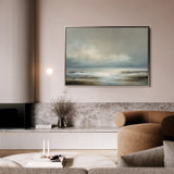 Abstract 1574 Canvas Art 60 x 40 cm / Black