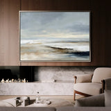 Abstract 1575 Canvas Art 60 x 40 cm / Black