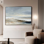 Abstract 1575 Canvas Art 60 x 40 cm / Black