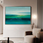 Abstract 1577 Canvas Art 60 x 40 cm / Black
