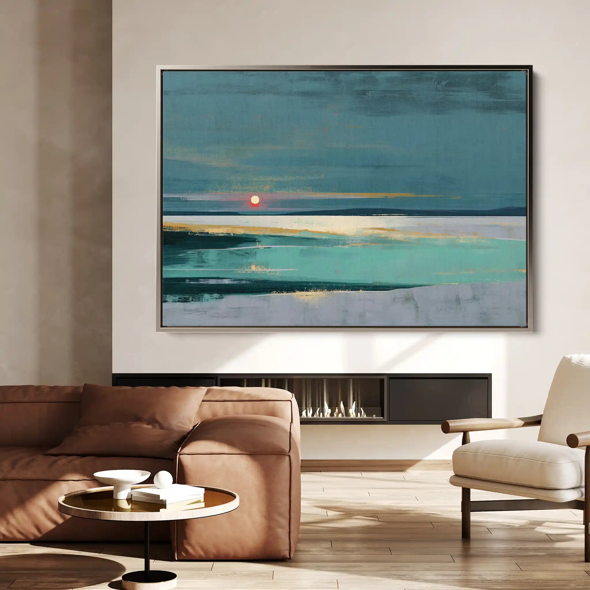 Abstract 1579 Canvas Art 60 x 40 cm / Black