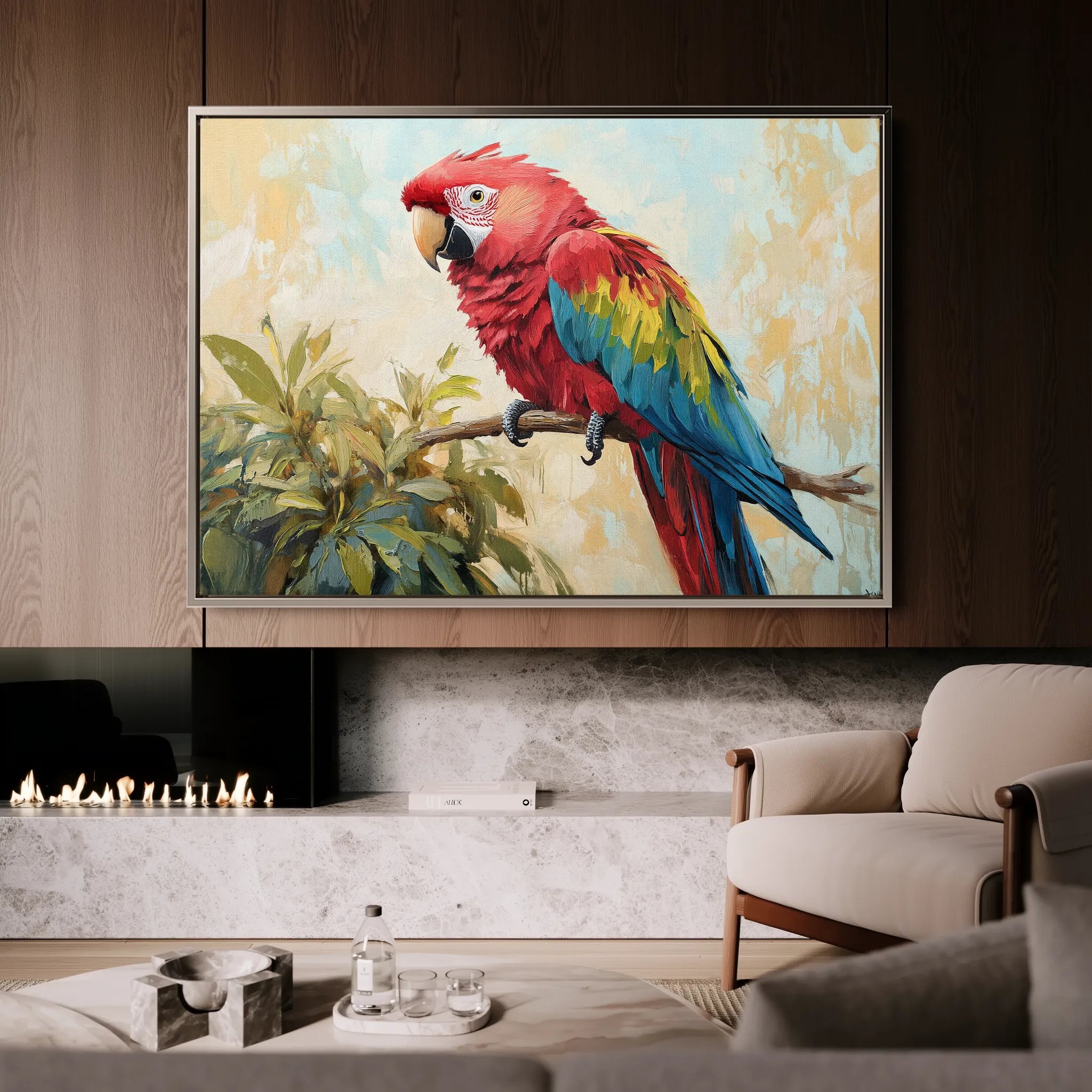 Animals 158 Canvas Art 60 x 40 cm / Black