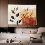 Boho 158 Canvas Art 60 x 40 cm / Black