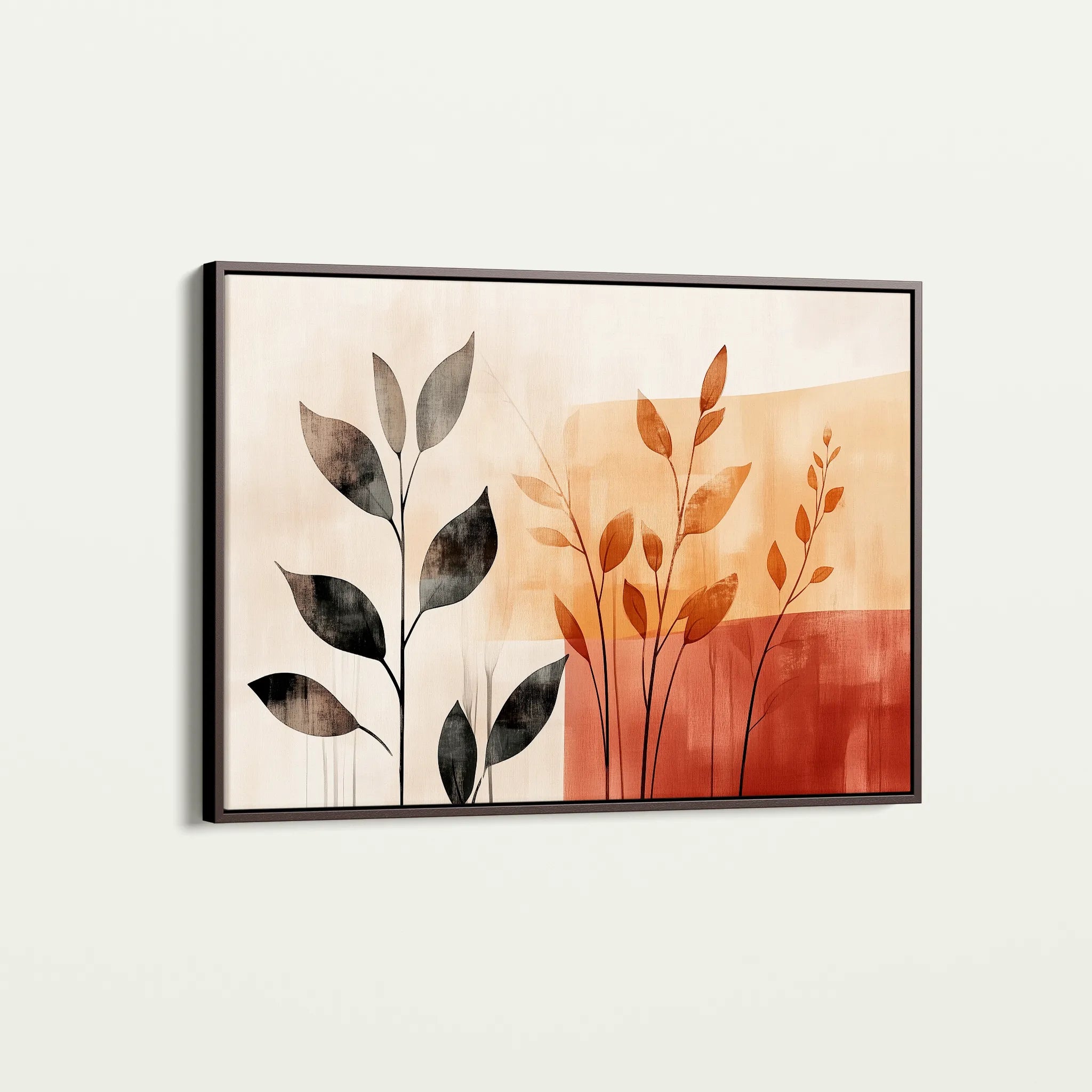 Boho 158 Canvas Art 60 x 40 cm / Black